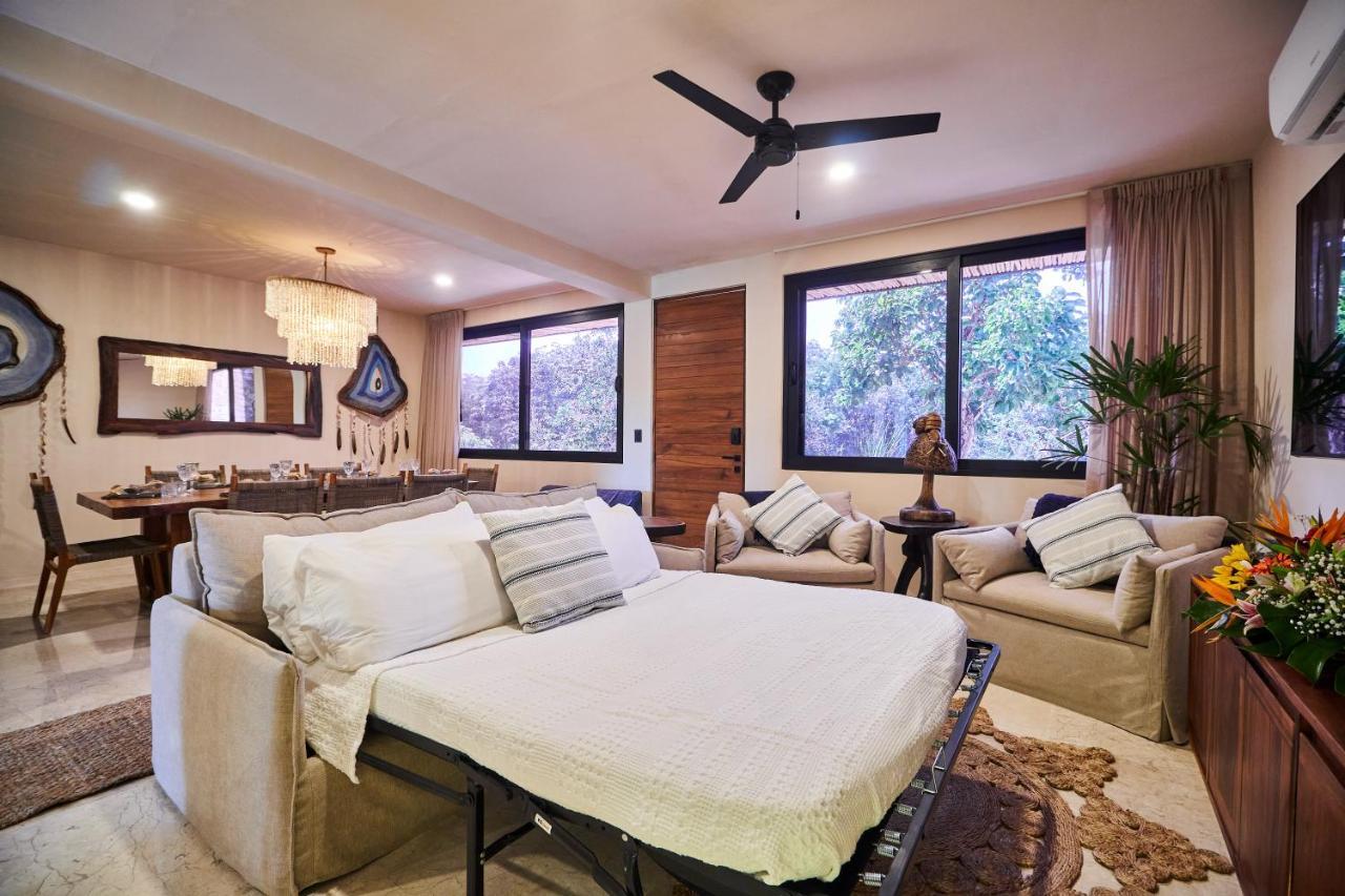 Spacious & Comfy Penthouse Oasis With Plunge Pool Tulum Zewnętrze zdjęcie