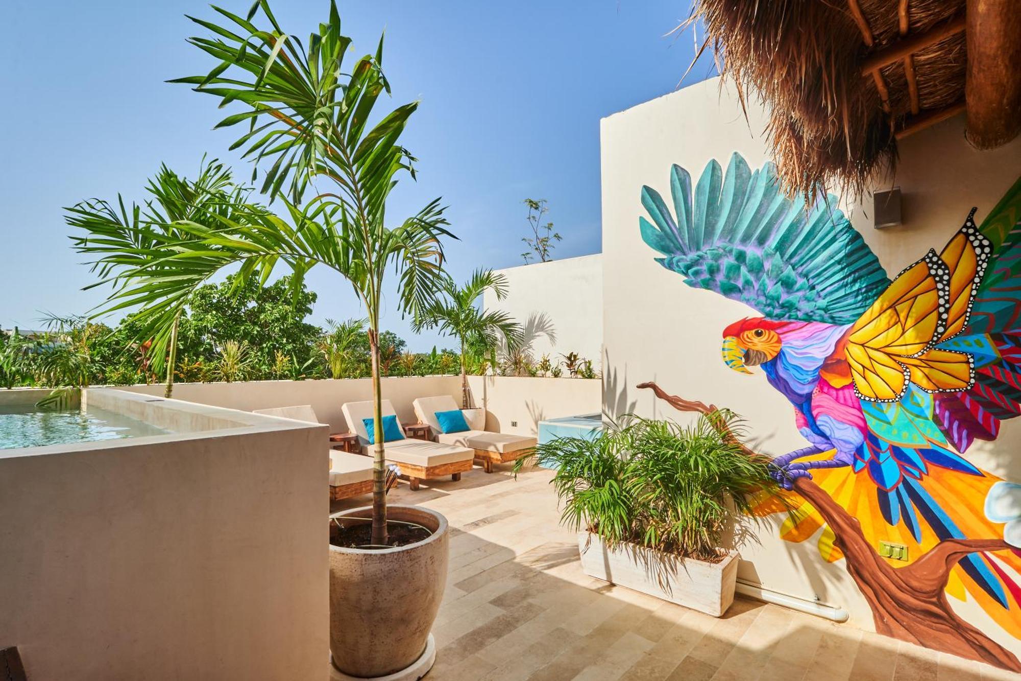 Spacious & Comfy Penthouse Oasis With Plunge Pool Tulum Zewnętrze zdjęcie